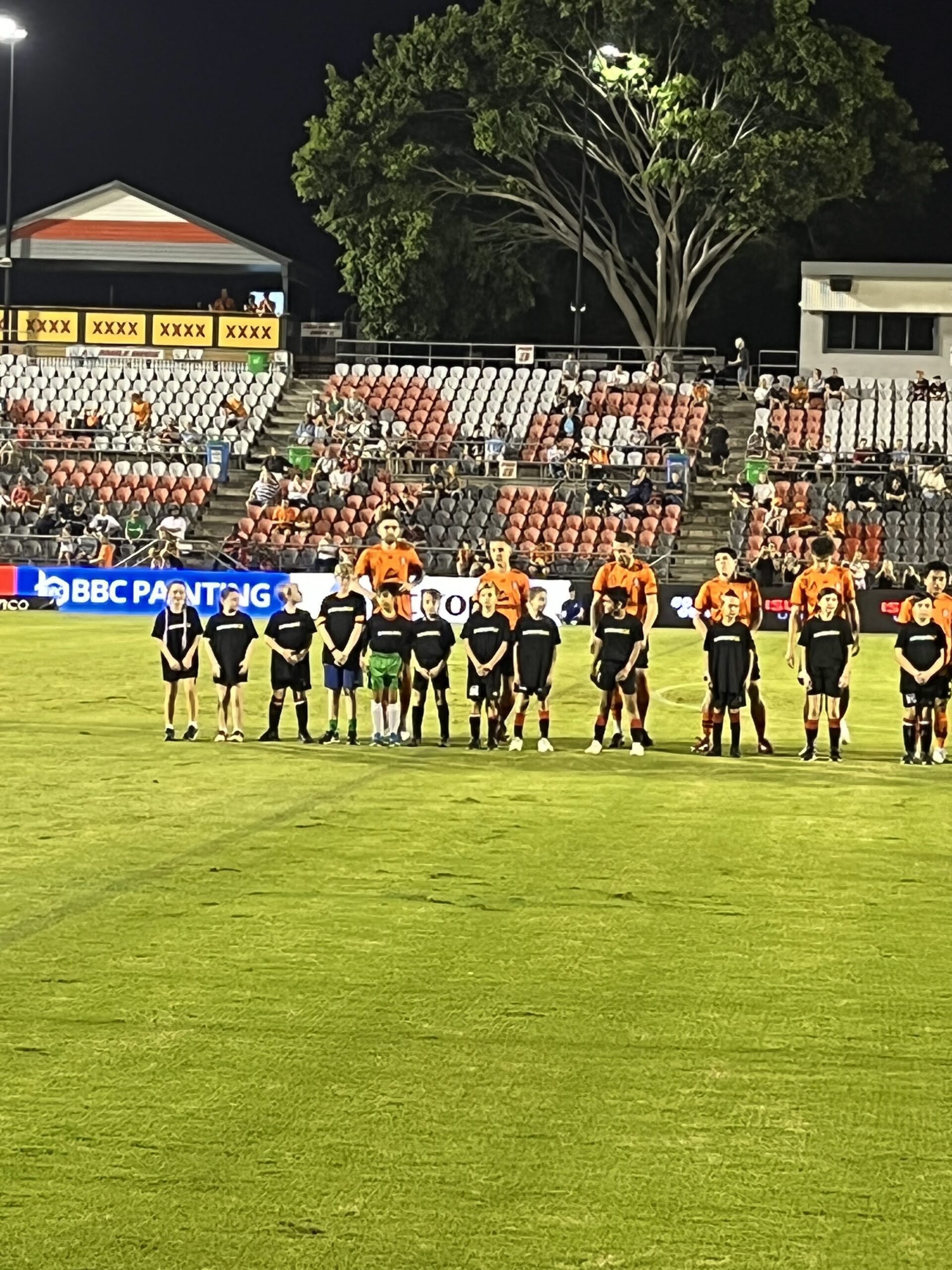 Brisbane Roar Mascots and Half Time Heroes